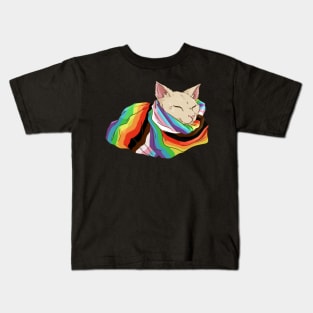 Pride Purrito Kids T-Shirt